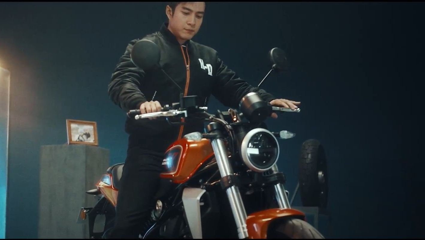 Harley-Davidson brand ambassador with the X350